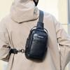 Pánská voděodolná náprsní taška s kombinačním zámkem, multifunkční taška přes rameno s velkou kapacitou, sportovní crossbody taška