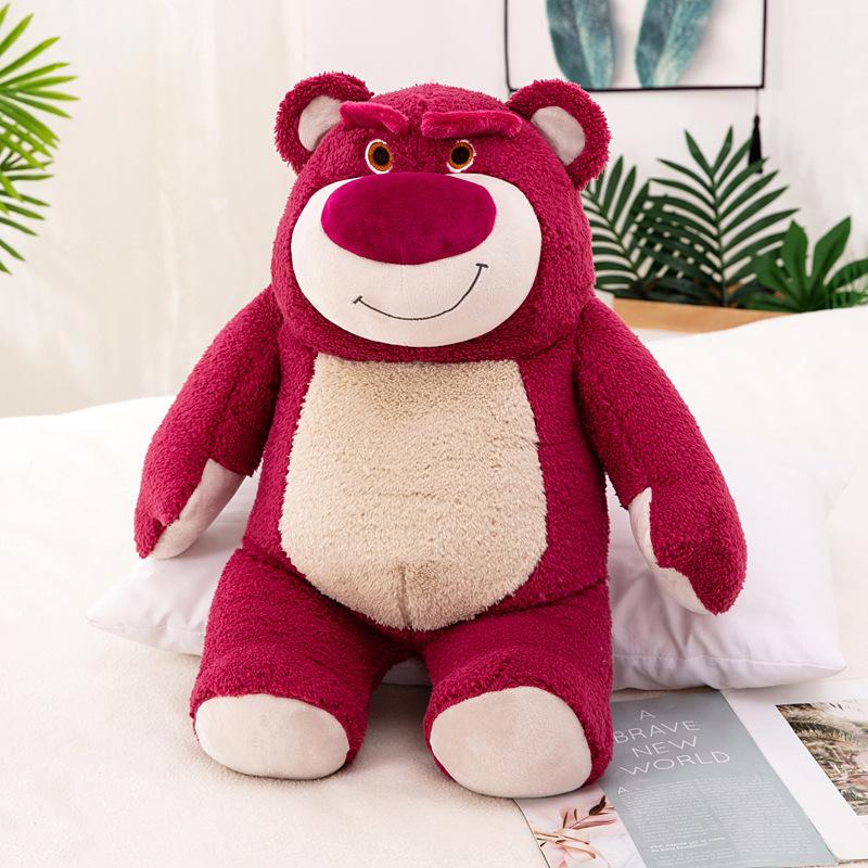 Strawberry Bear Plush Doll - Large, 8" Popular Toy & Birthday Gift
