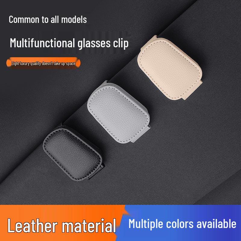 Multi-Function Car Sun Visor Glasses & Storage Clip