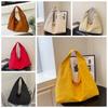 Casual Large Capacity Tote Bag Multi-Pocket Versatile Commuting Handbag Storage Pouch  Travel