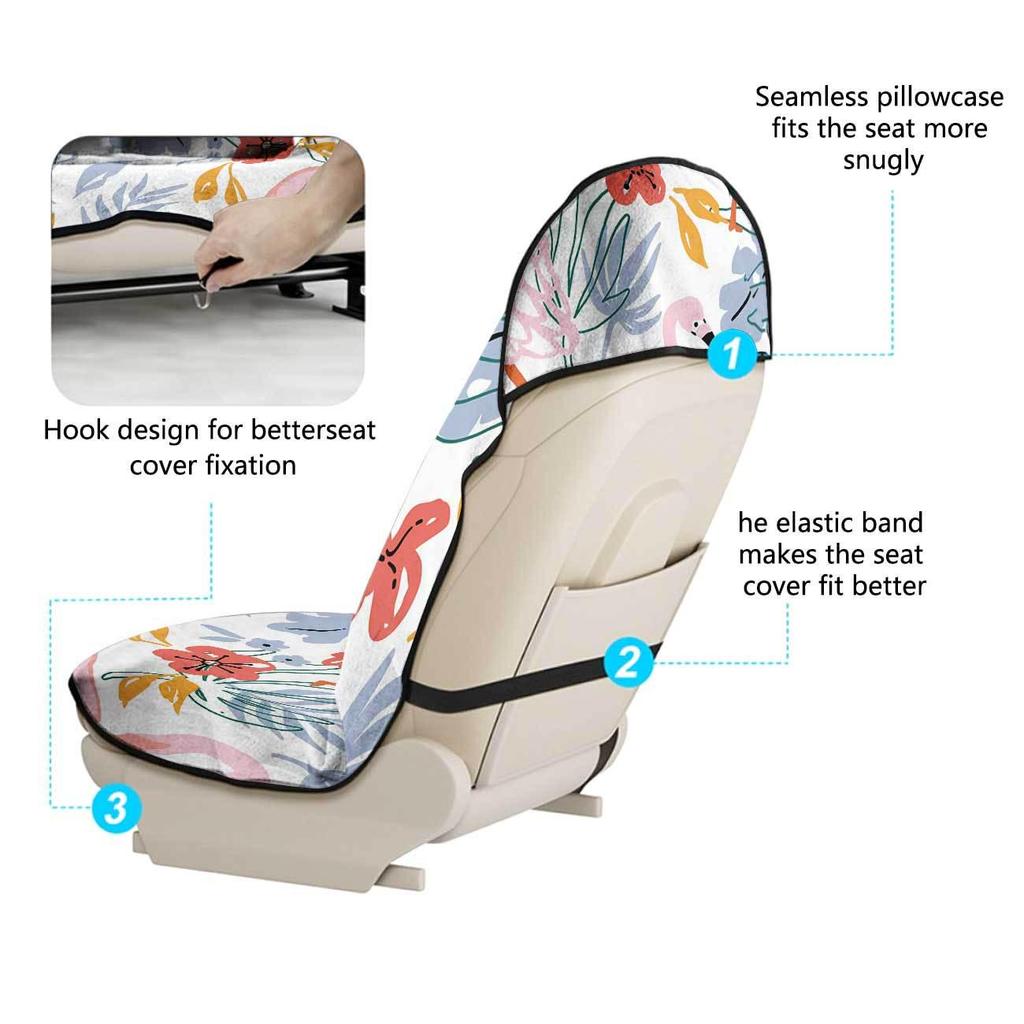 Universal All-Season Car Seat Towel Protector for Gym & Workout