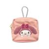 Hatakeyama Shoji Sanrio Mini Pouch with Carabiner, 3D Appliqué Embroidery, Character Accessory Case,
