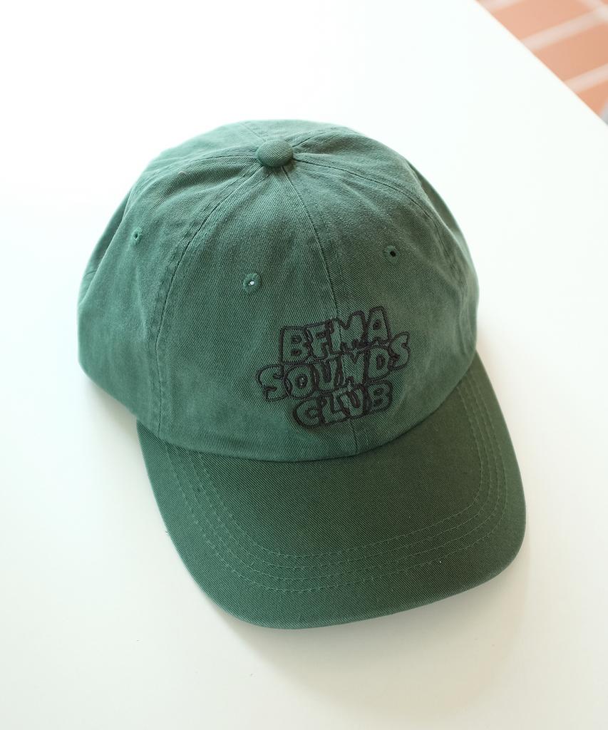 Beollunpeulenjeu Bfma Sounds Club Washed Ball Cap Deep Green