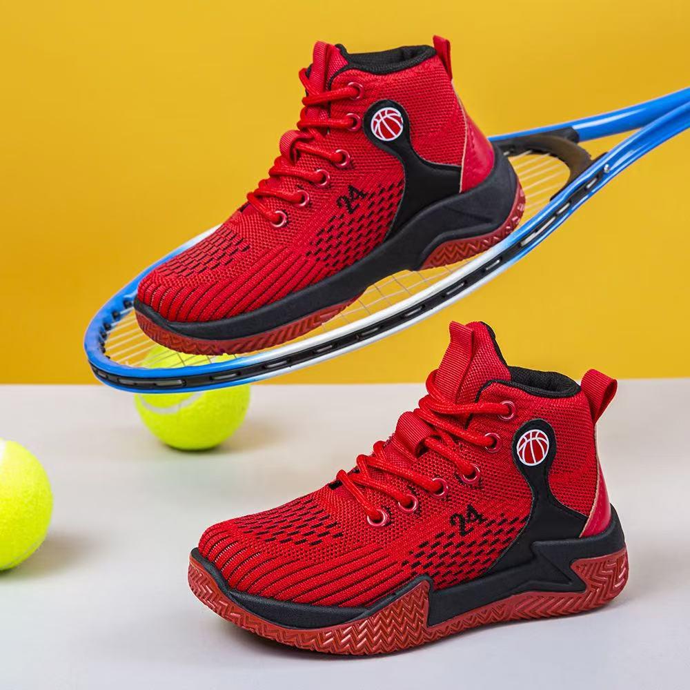 Męskie buty do koszykówki wysokie, rozmiary plus (36-46) na Wiosnę/Jesień 2025 - Oddychające, Codzienne Sportowe Trampki