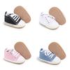 Newborn Canvas Shoes: Indoor Rubber Sole, Pre-walking, 0-1 Year