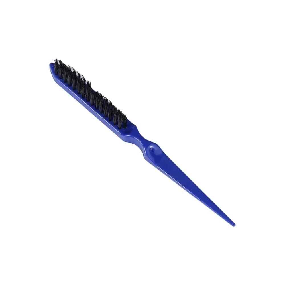 15PCS Professional Slim Line Teasing Hair Brush Backcombing Comb Tool for Salon Styling - 4 Colors Wholesale Stylist Supplies