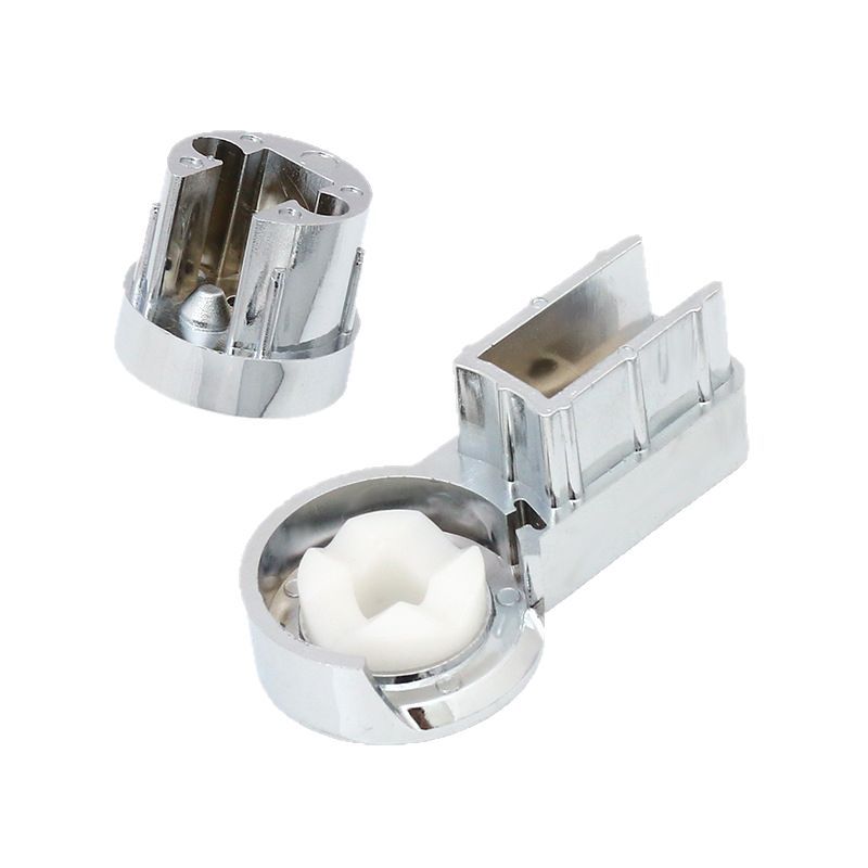 ABS Chrome Plating Bath Hinge Brackets and Reliable Shower Screen Holders for 6mm Glass Easy Installation Process