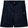 Li Ning Sport Enkla Enfärgade Lösa Raka Bekväma Mångsidiga Dragkedja Casual Shorts Herrshorts AKSV697-2