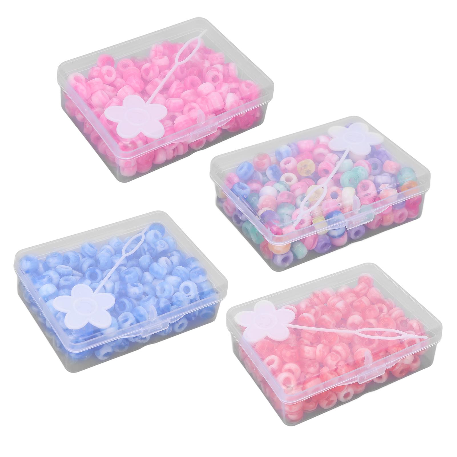 Набор бусин Pony для изготовления украшений в конфетных цветах — фото 7
