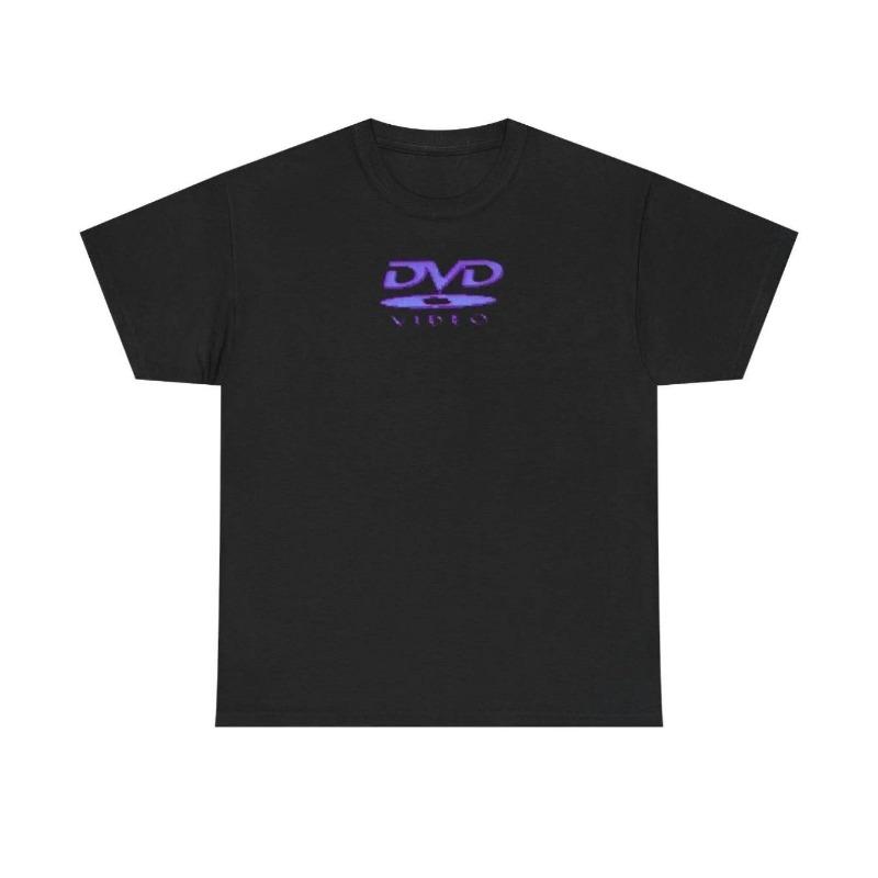 2000 Vintage Gaming Tshirt With Dvd Video Logo Unisexs Oversized Tshirt For Both Unisex And Unisex