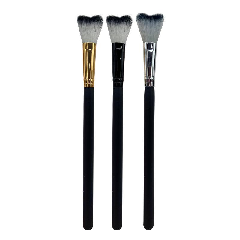 1 Pcs Lash Shampoo Curved Brush For Eyelash Extension Cleansing Soft Makeup Removal Bath Swoop Brush Tools