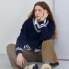 Guess V-Neck Contrast Cable Pullover On4S5731