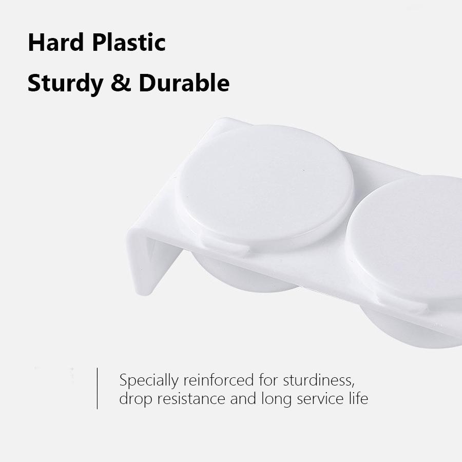 Acrylic Liquid Dappen Dish, Twin Cup Nail Art Pigment Holder for Monomer Nail Brushes Washing Manicure Tool