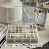 Plastic Nail Accessories Storage Box 48 Grids Home Storage Case New Bead Screw Container  Home