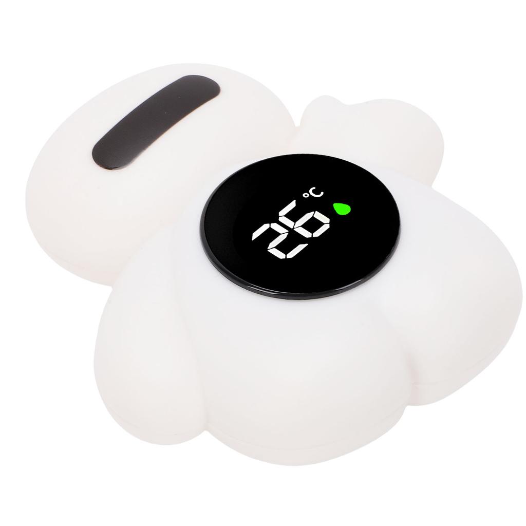 Baby Bath Thermometer Toy Digital Bathtub Thermometer with LED Display IP67 Water Proof Color Temperature Alerts