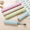 Nordic Portable Toothbrush Storage Case: Eco-Friendly, Dustproof, and Travel-Friendly