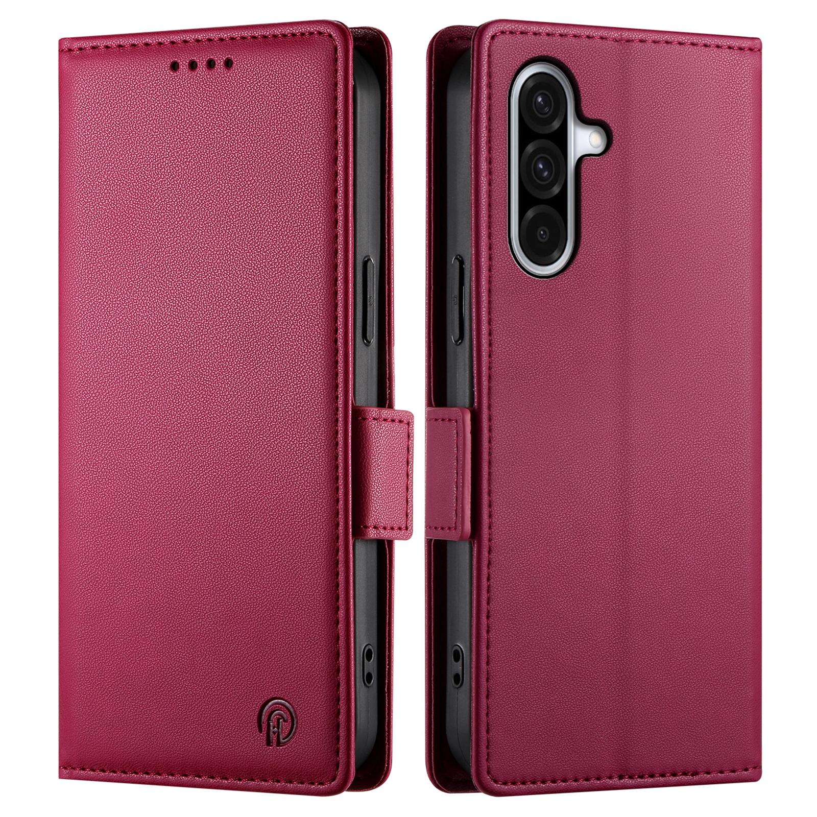 

Чохол-гаманець зі штучної шкіри, підставка DF-010 для Samsung Galaxy A56 5G C