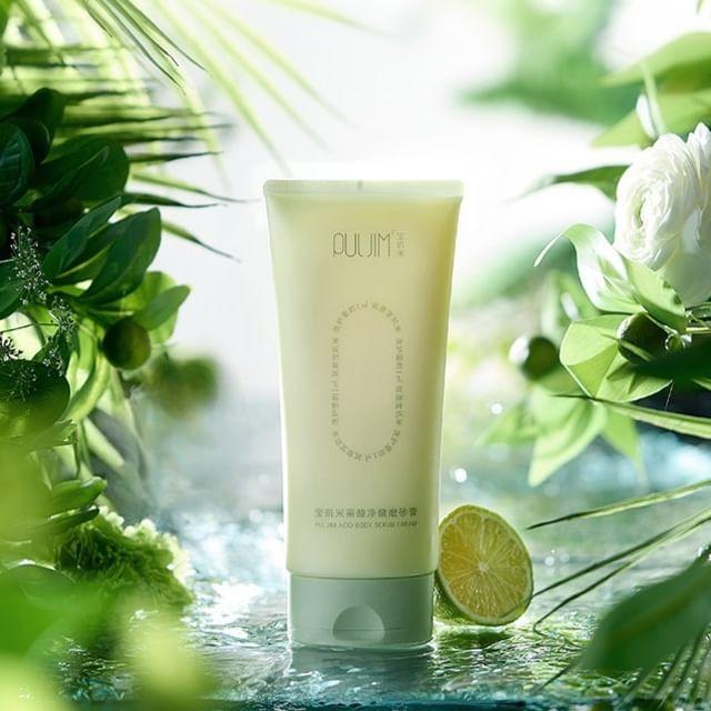 PULJIM - AHA Body Scrub & Shower Cream Green Trangerines - 200g