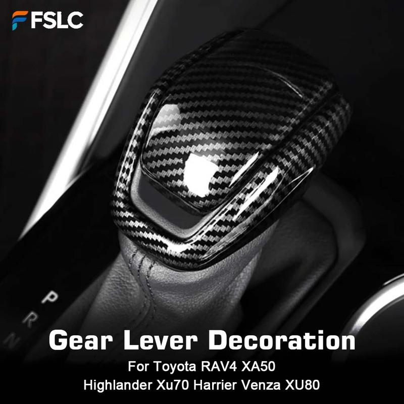 For Toyota Rav4 Xa50 Highlander Kluger Xu 70 Harrier Venza Xu80 Century Crown Gear Shift Knob Head 3d Stickers Adorn
