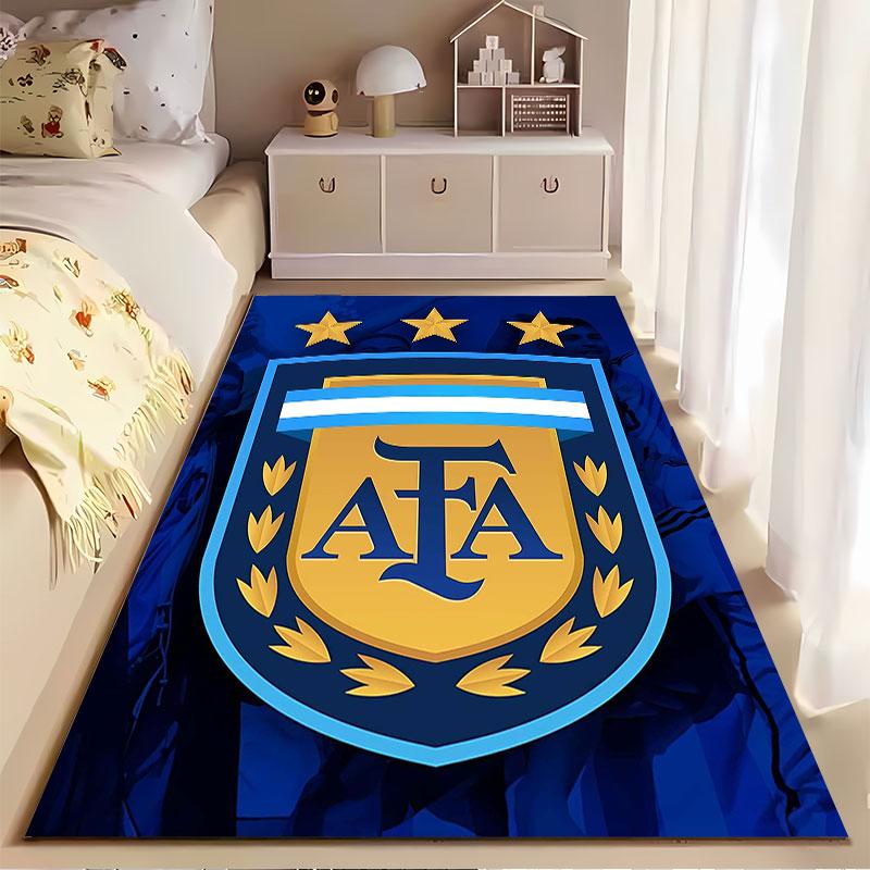 Argentina Football Emblem Carpet suitable as a non-slip mat for the living room or bedroom sofa