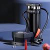 Foot Pedal Portable Pump with Gauge Foot-Activated Floor Pump High  Car Basketball Inflator for Electric Car Motorbike