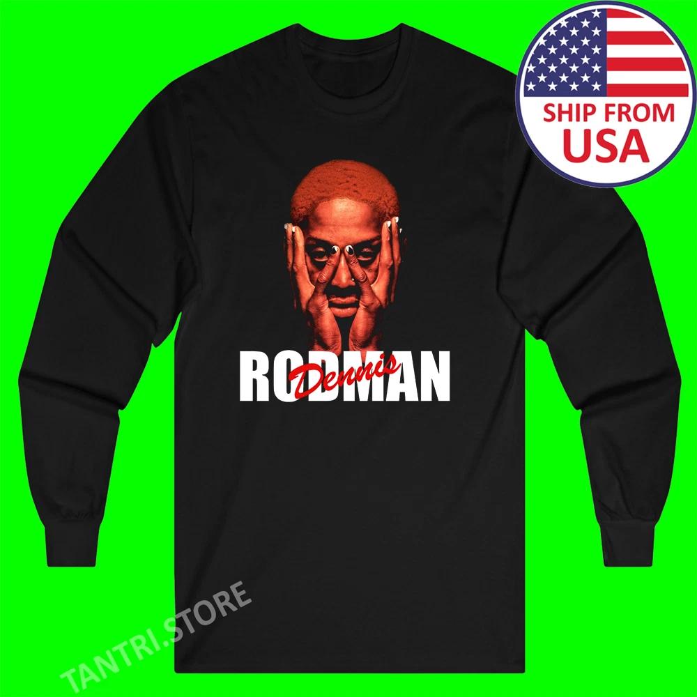 Dennis Rodman Face Men s Black Size S to 2XL M