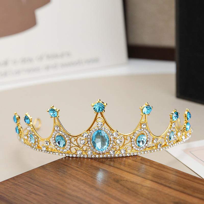 Bridal Jewelry Alloy Tiara Girls Birthday Gift Hair Accessories Girl Crown Fashion Headband Princess Crown