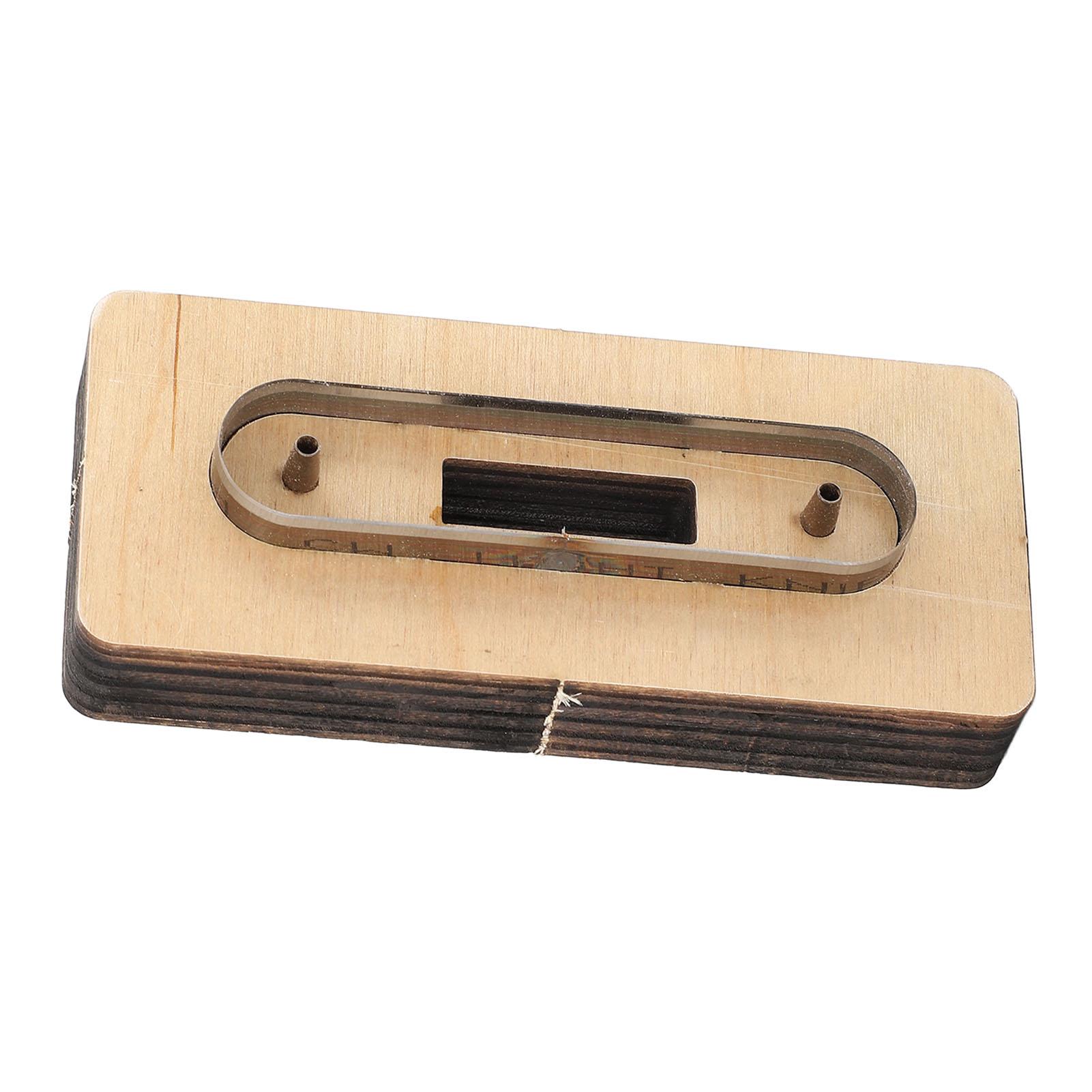 

Cord Organizer Cutting Die Energy Saving Leather Die Cutter Compact Accurate Sturdy Efficient for DIY Projects small