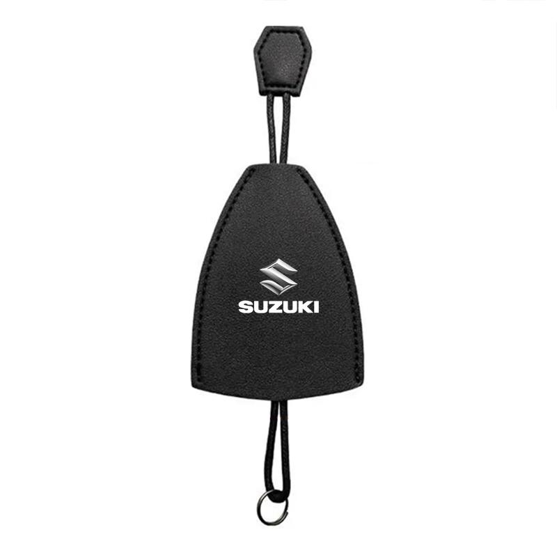 1Pcs Car Key Protection Shell Bag Car Key Case Cover Car Keychain for Suzuki Swift SX4 Samurai Sport Jimny Grand Vitara Alto GW250 Splash Swace