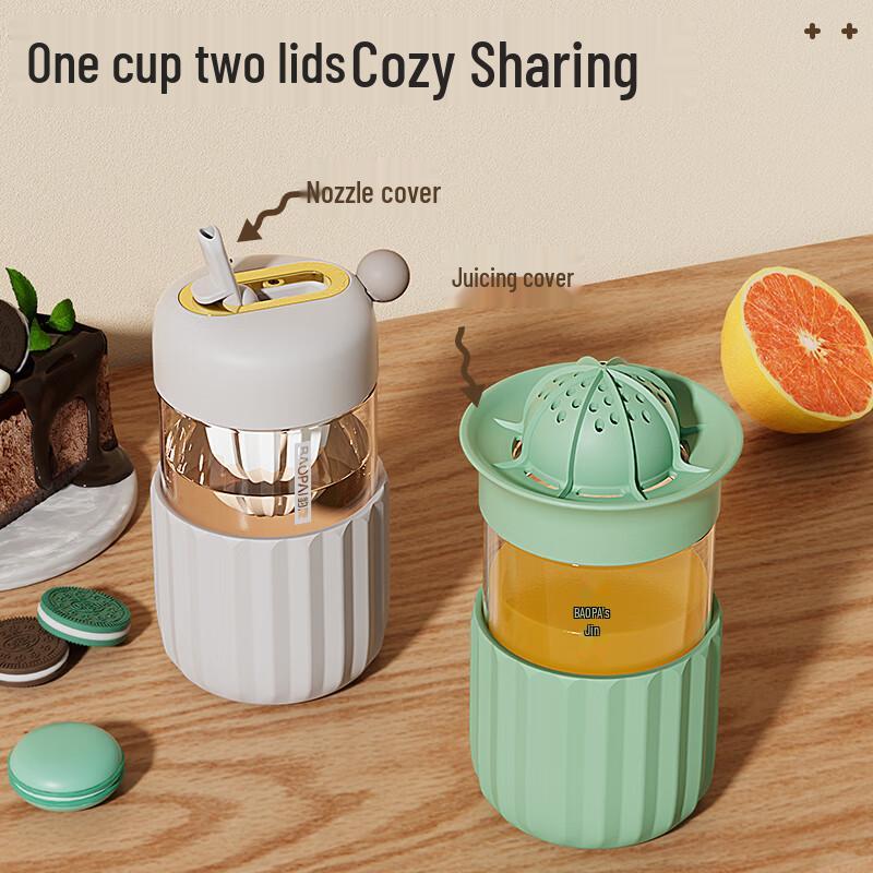 Leopard Brand Portable Glass Blender Cup