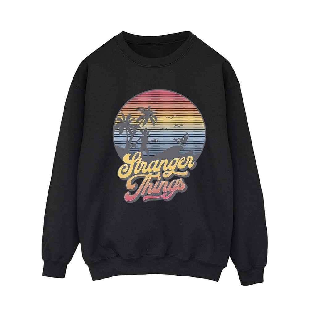Netflix Womens/Ladies Stranger Things LA Gradient Sweatshirt