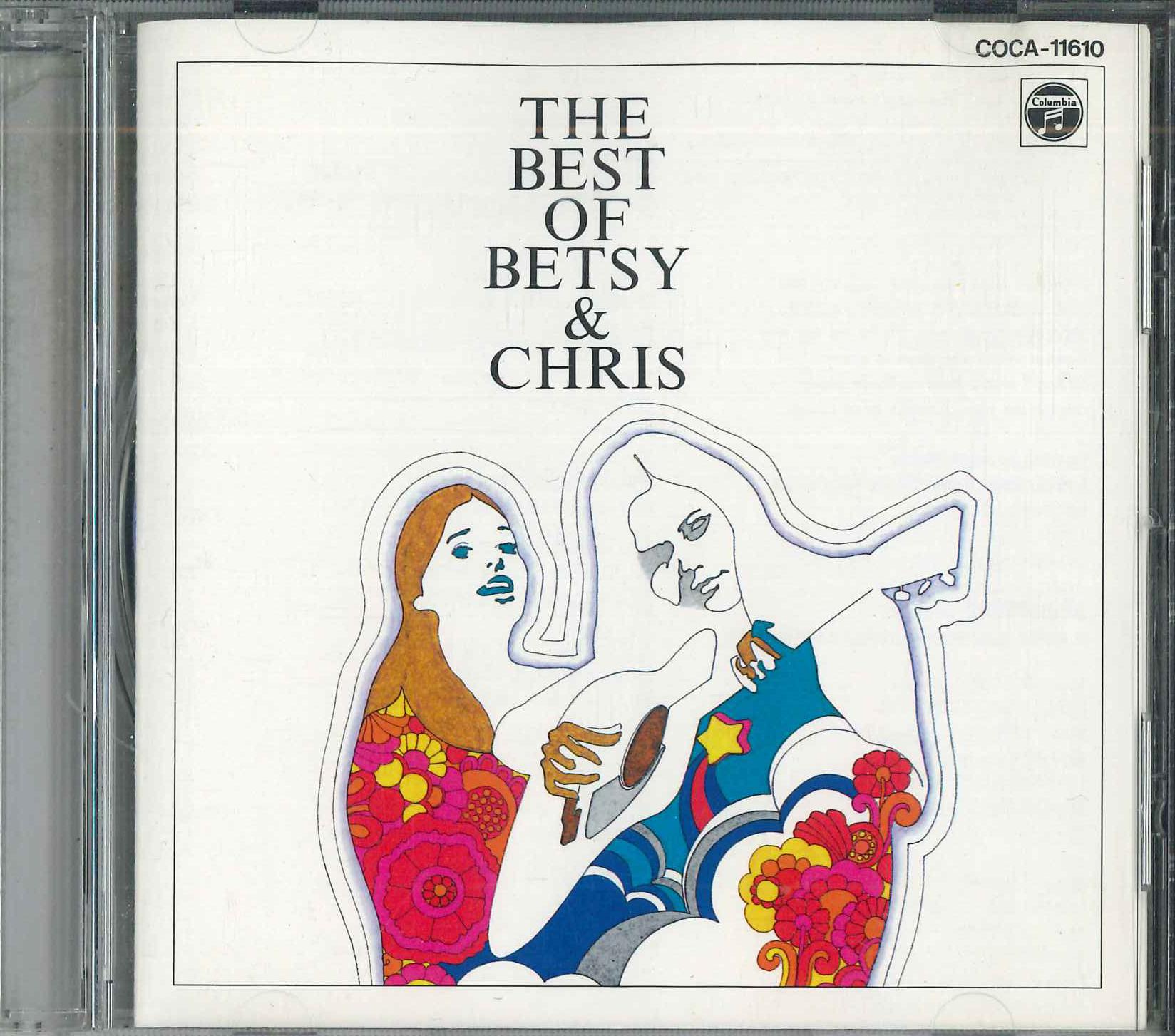 

CD BETSY CHRIS Best Of Betsy Chris COCA11610 Japan Japanese PopRock Used
