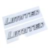 Metal Car Rear Emblem Body Side Sticker Badge for LIMITED Hiace Auris Rav4 CHR Yaris Avensis Camry Harrier Accessories