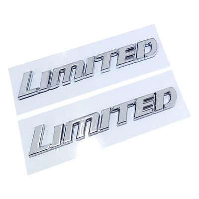 Metal Car Rear Emblem Body Side Sticker Badge for Toyota LIMITED Hiace Auris Rav4 CHR Yaris Avensis Camry Harrier Accessories