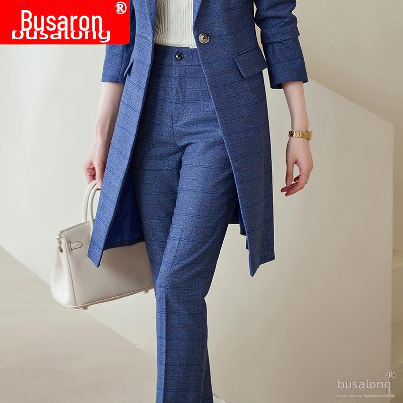 

Женская зимняя ветровка из шерсти и хлопка с узором «гусиная лапка» и воротником-стойкой XXL