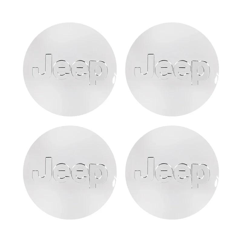 

Для Jeep Для Jeep Grand Cherokee Wrangler JK Gladiator Compass Renegade Patriot 4 шт. Центральная заглушка ступицы колеса автомобиля Логотип Аксессуар