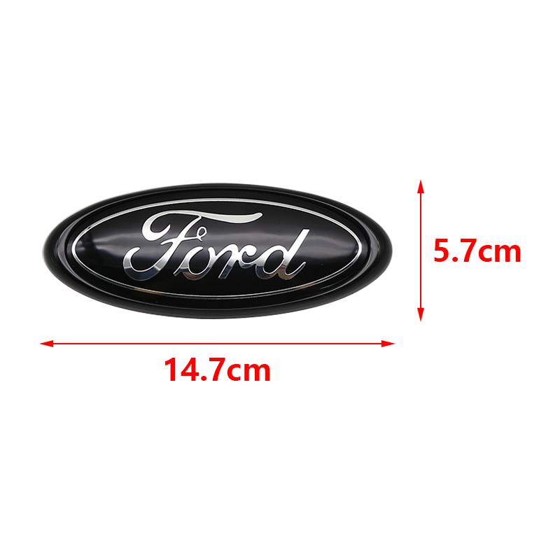 Ford 14,5 cm Autó Első Motorháztető Embléma ABS Jelvény Borítás Ford Focus Ranger Mustang Kuga Mondeo Fiesta Explorer Transit Kiegészítőkhöz MD4