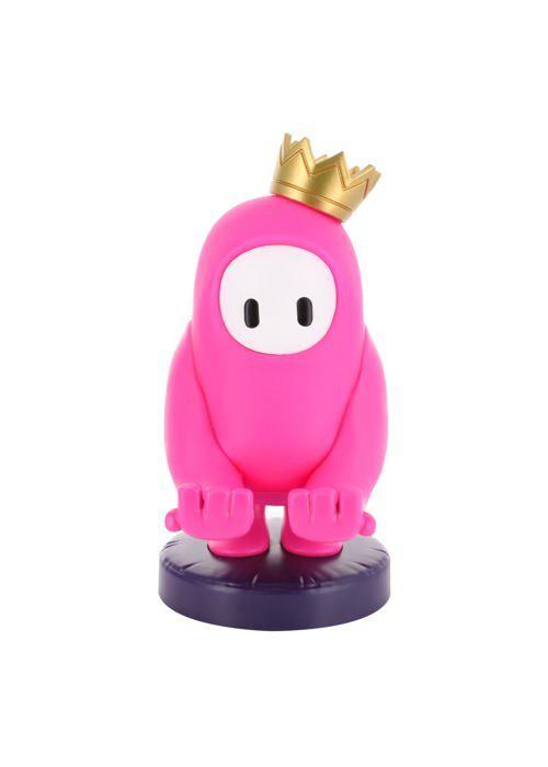 Support de jeu - Cableguys - Fall Guys - Figurine rose - Chargeur micro-USB - Multi-plateforme