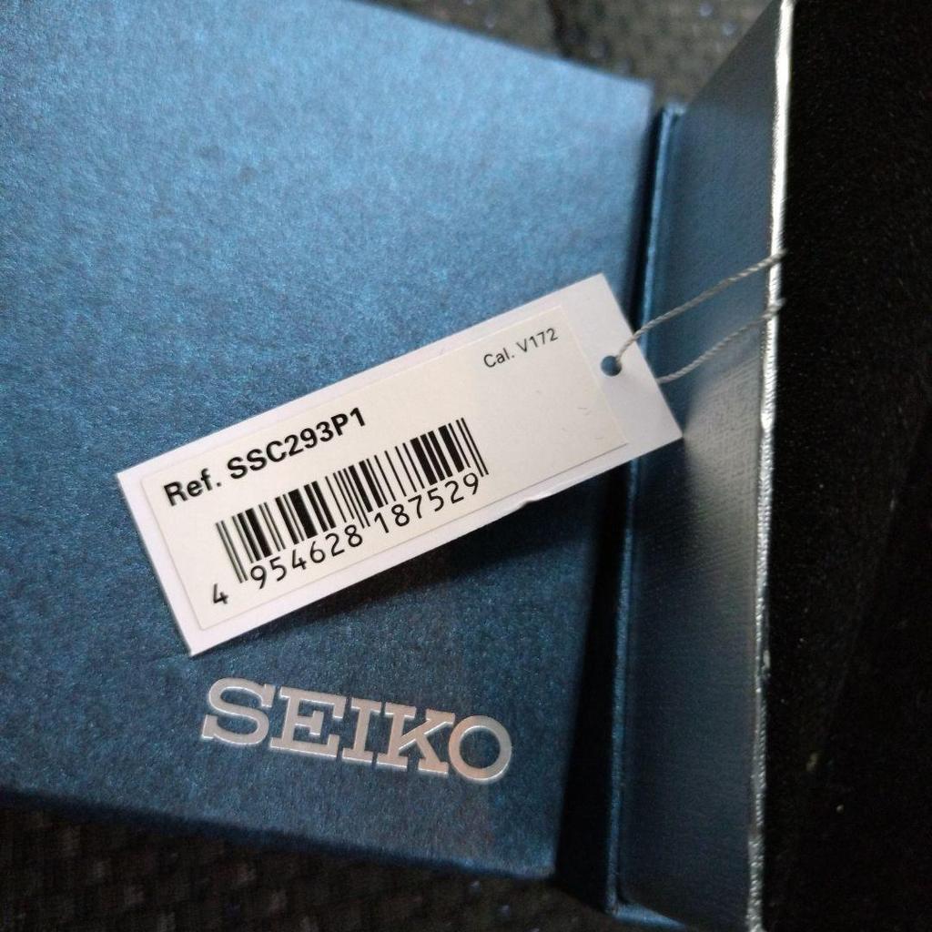 Used SEIKO PROSPEX SSC293P1 Solar Watch