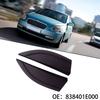2pcs New Car Rear Molding Cover For Hyundai For Accent 2006-2010 838401E000 ABS Black Rear Triangle Trim Car Accessories
