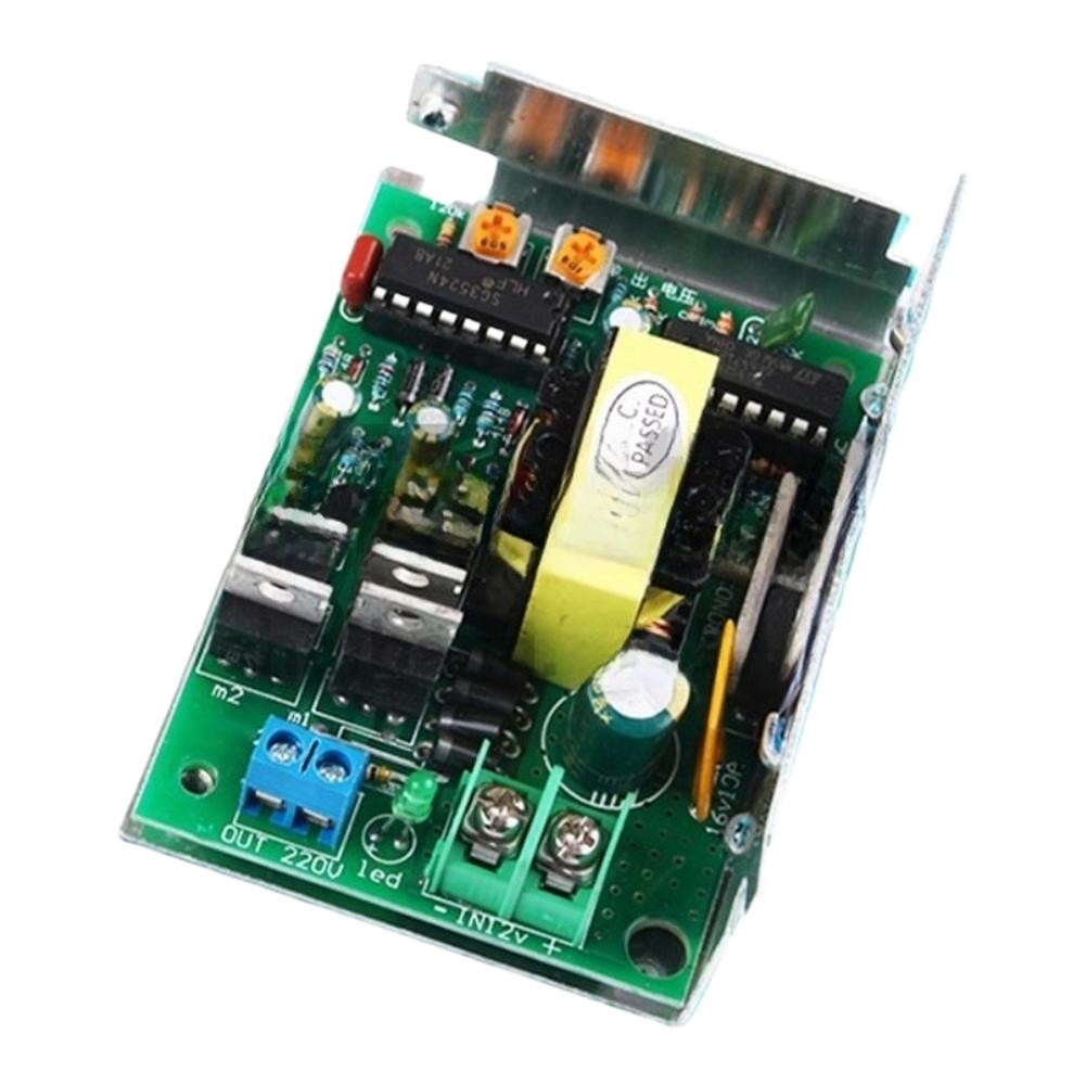 100W Power Inverter Module DC 12V To AC 220V Converter Modified Sine Wave Adjustable Output Range From 180V To 230V
