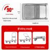 Feida Heavy-Duty Foldable Steel Flatbed Cart