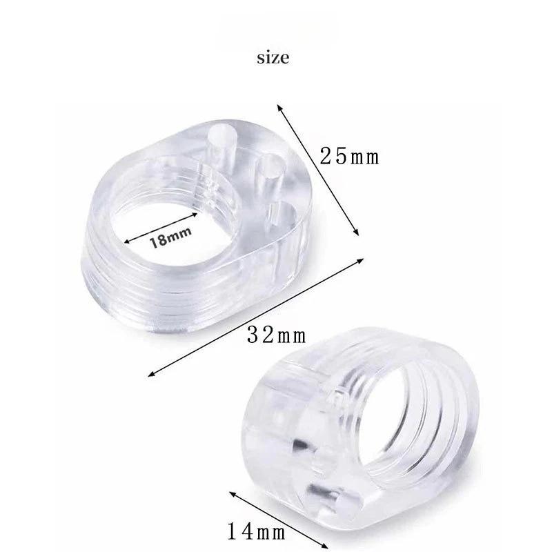 Door Stops Silicone Door Handle Buffers Wall Protectors Furniture Protections Crash Pads Shockproof Rings Stopper Stoppper Stop