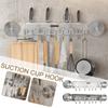 Punch-Free Rotating Suction Cup Holder Strong Load-Bearing Wall Mounted Holder  Kitchen Gadgets