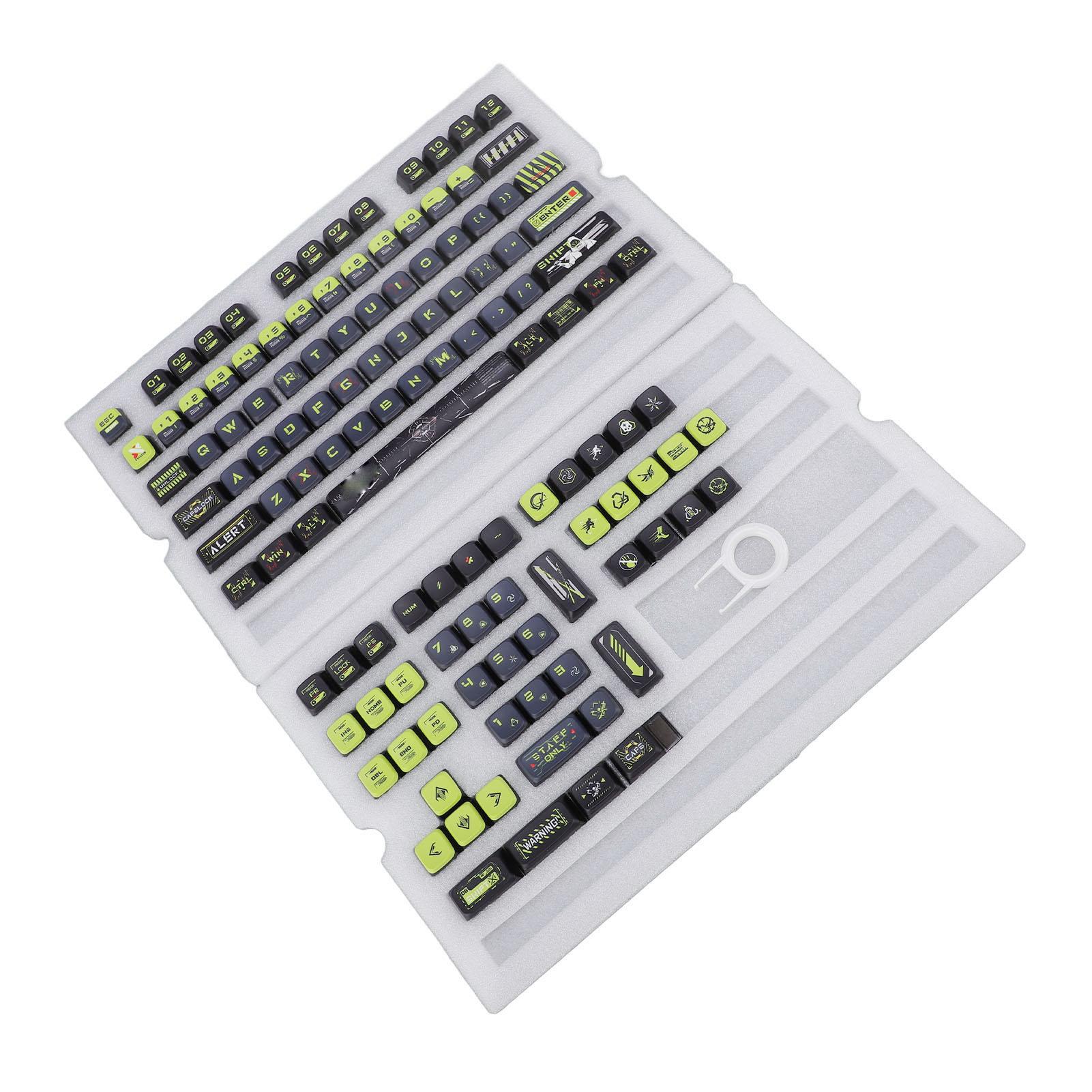 

122 колпачка с подсветкой, PBT колпачки, универсальные для 61 63 64 67 68 71 75 78 82 84 87 96 98 100 104