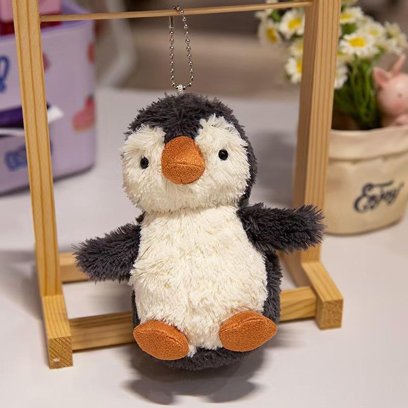 New Penguin Bag Decoration Plush Toy Gift Keychain Cute Doll Pendant Lovely Penguin Dolls Holiday Birthday Gif