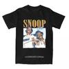 Snoop Dogg Vintage Hip Hop T-Shirt Herren Reine Baumwolle Lustige T-Shirts Rundhals Rapper T-Shirts Kurzarm Oberteile Geburtstagsgeschenk