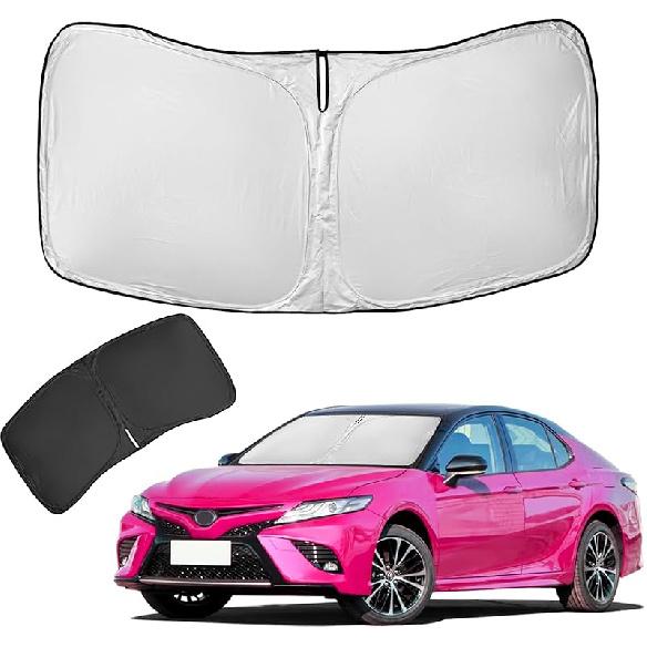 For Toyota Tacoma 2016- 2024 2025 2026 Sun Shade Sunshade Windshield Cover - 4 Layers Front Window Shade  Fit Tacoma 2Dr 4Dr Pickup Sun Visor 240T