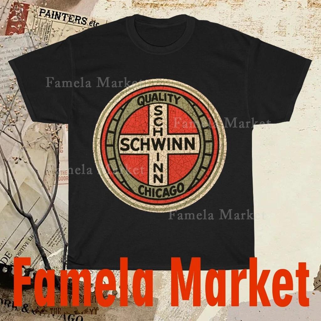 Schwinn Mountain,Road Bike Logo TEE T-Shirt Funny American Size S to 5XL T-Shirt M