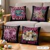 Funny Lgbtq eat what Cushion Cover Soft Plush Fabric DoubleSided Printed Cushion Covers for All Seasons Modern Home Decor